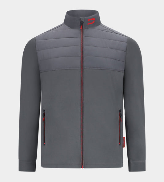 REFLEX Ceket - CHARCOAL / RED