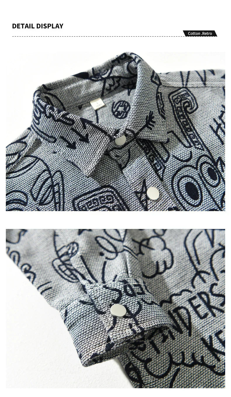 OTTAVIANO Graffiti Gömlek