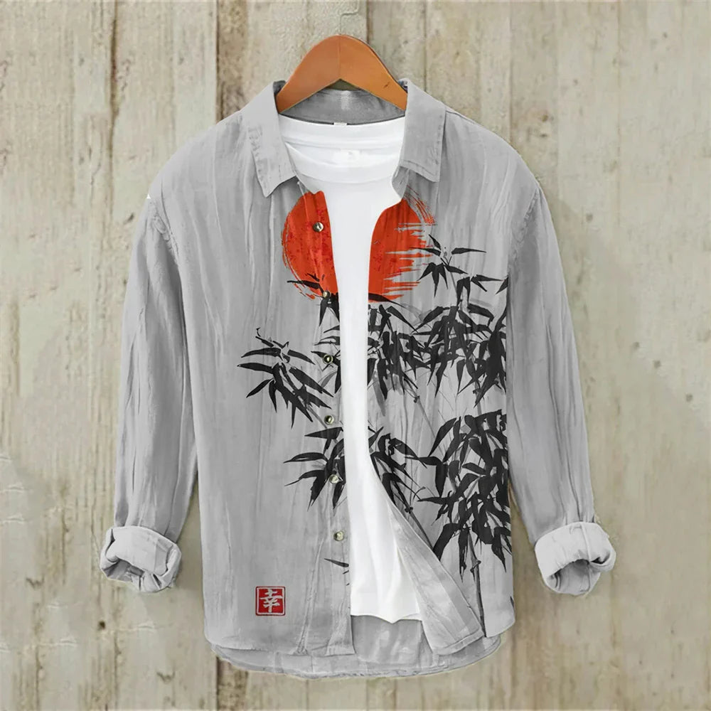 VARENO Japanese Streetwear Gömlek