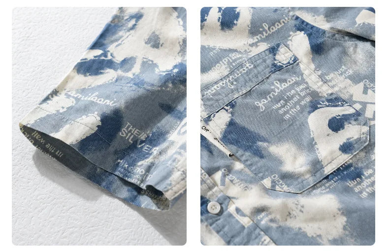 VARENO Beach Pamuk Gömlek