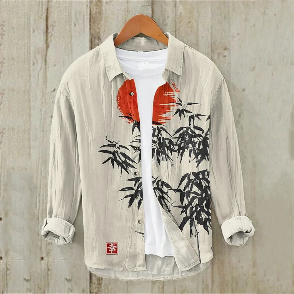 VARENO Japanese Streetwear Gömlek