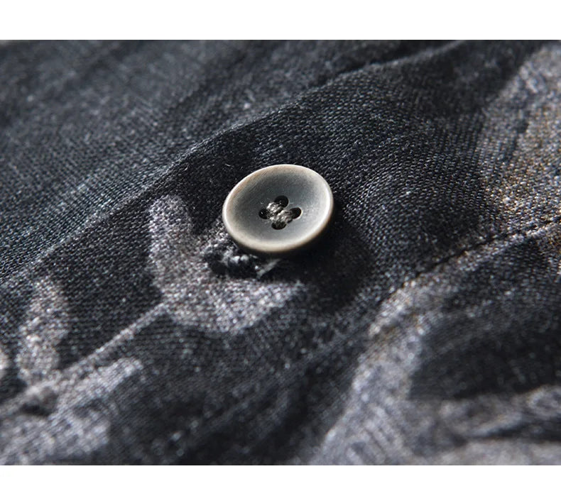 VARENO Streetwear Pamuklu Gömlek