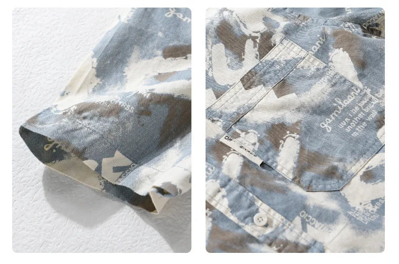 VARENO Beach Pamuk Gömlek