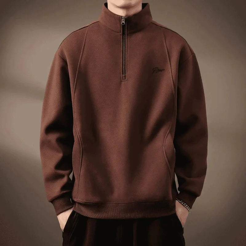 SIGNATURE HALF-ZIP Ceket