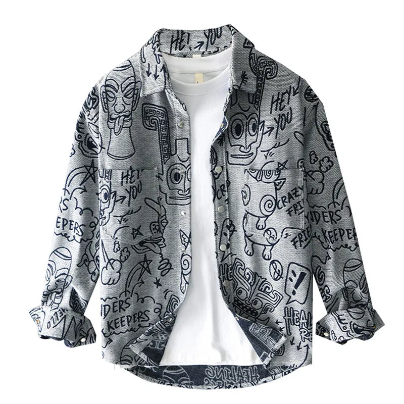 OTTAVIANO Graffiti Gömlek