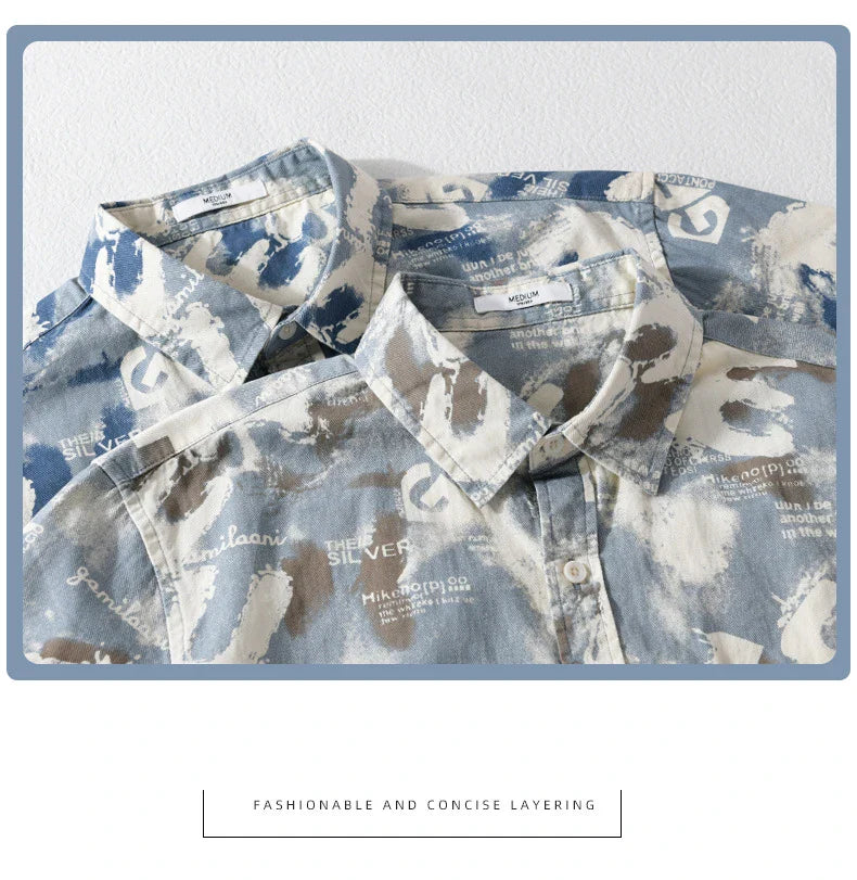 VARENO Beach Pamuk Gömlek