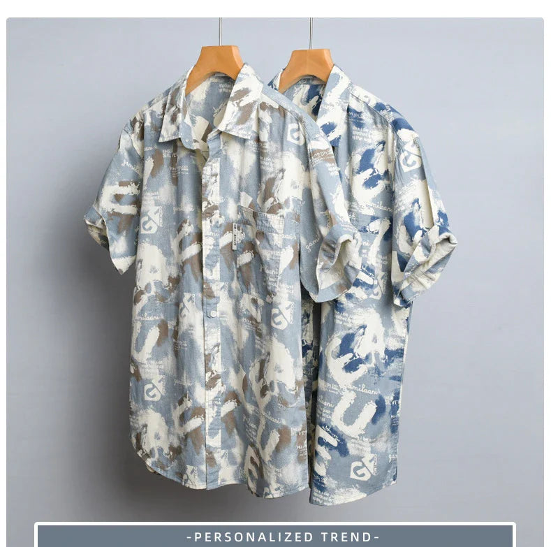 VARENO Beach Pamuk Gömlek