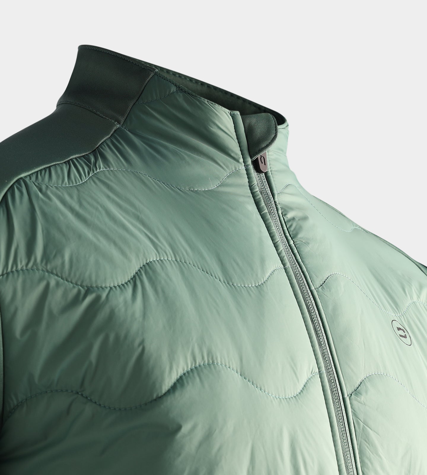 OTTAVIANO TECH Turkuaz Desenli Yelek