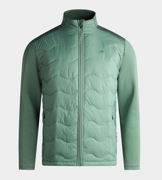 OTTAVIANO TECH Turkuaz Desenli Yelek