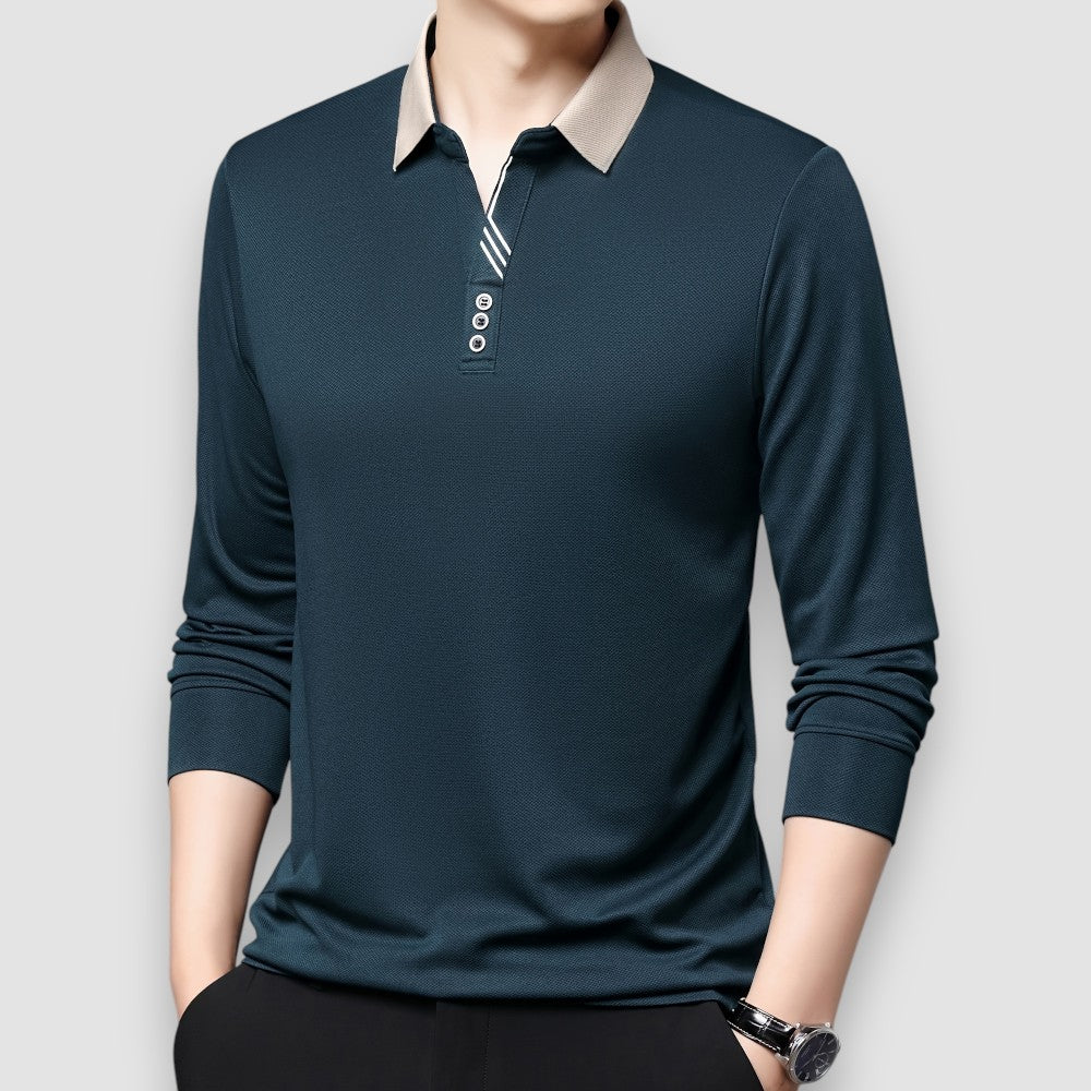 OTTAVIANO | Business Polo Sweatshirt