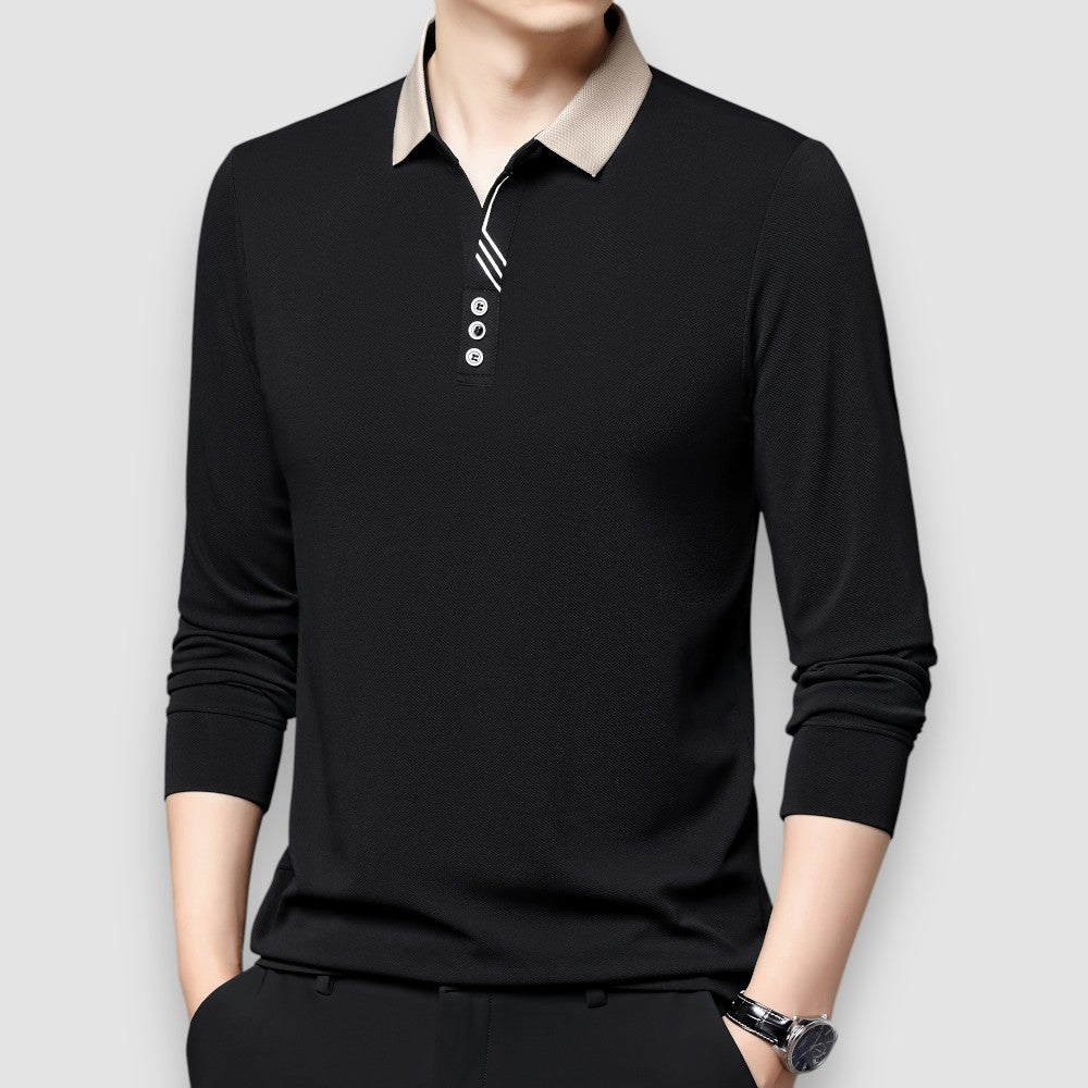OTTAVIANO | Business Polo Sweatshirt