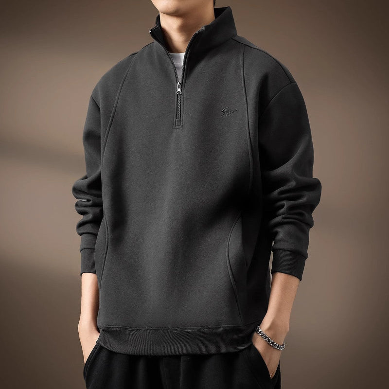SIGNATURE HALF-ZIP Ceket