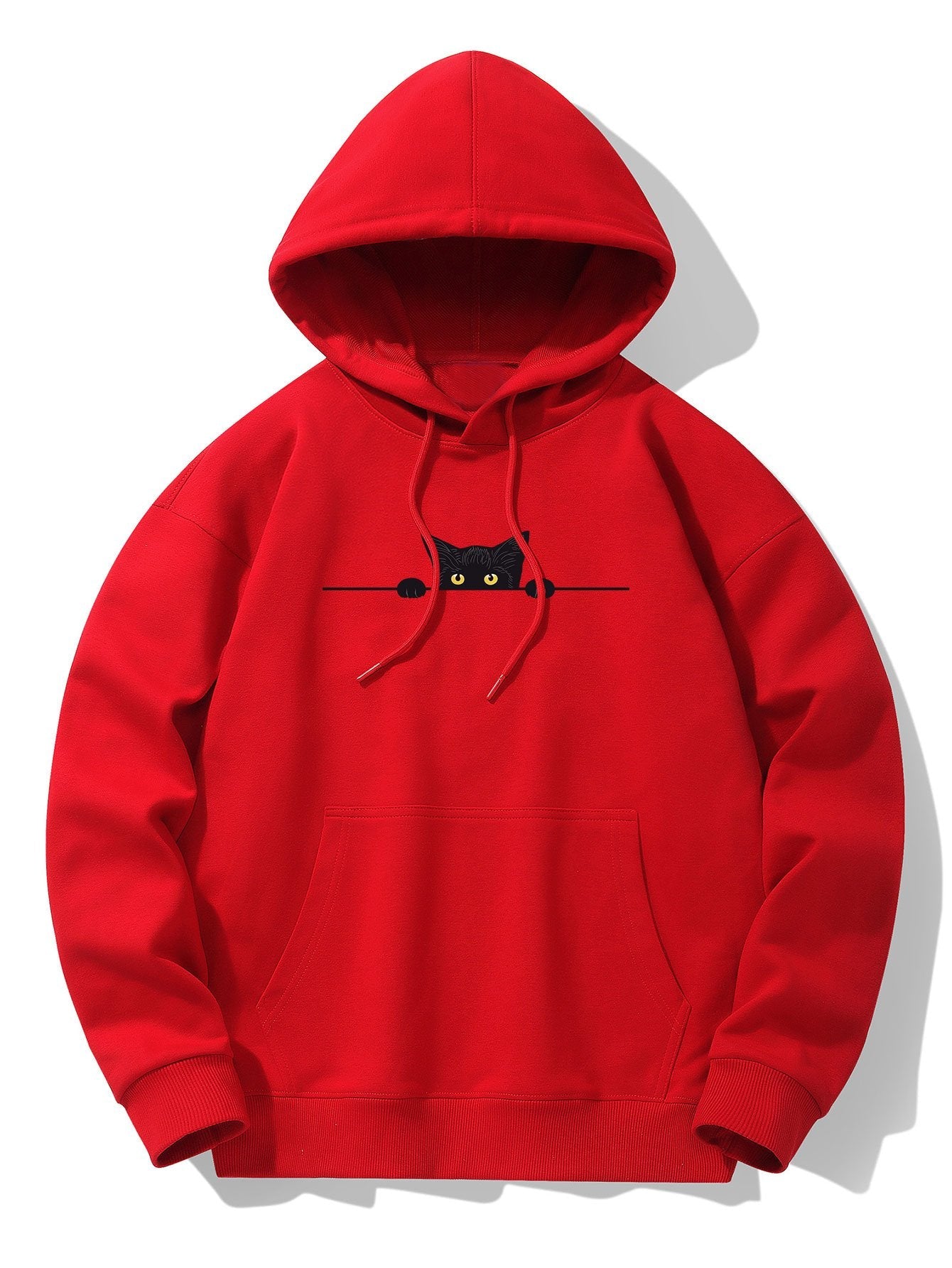 OTTAVIANO Black Cat Drop Hoodie