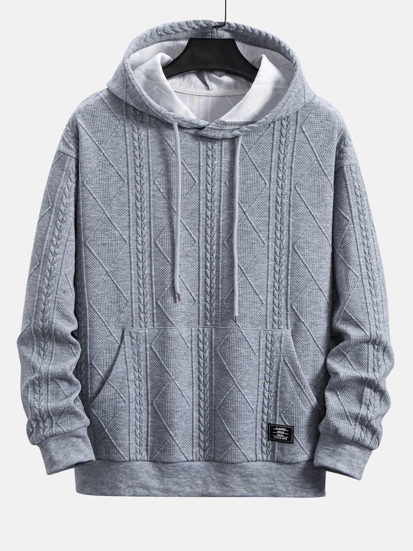OTTAVIANO Geometric Hoodie