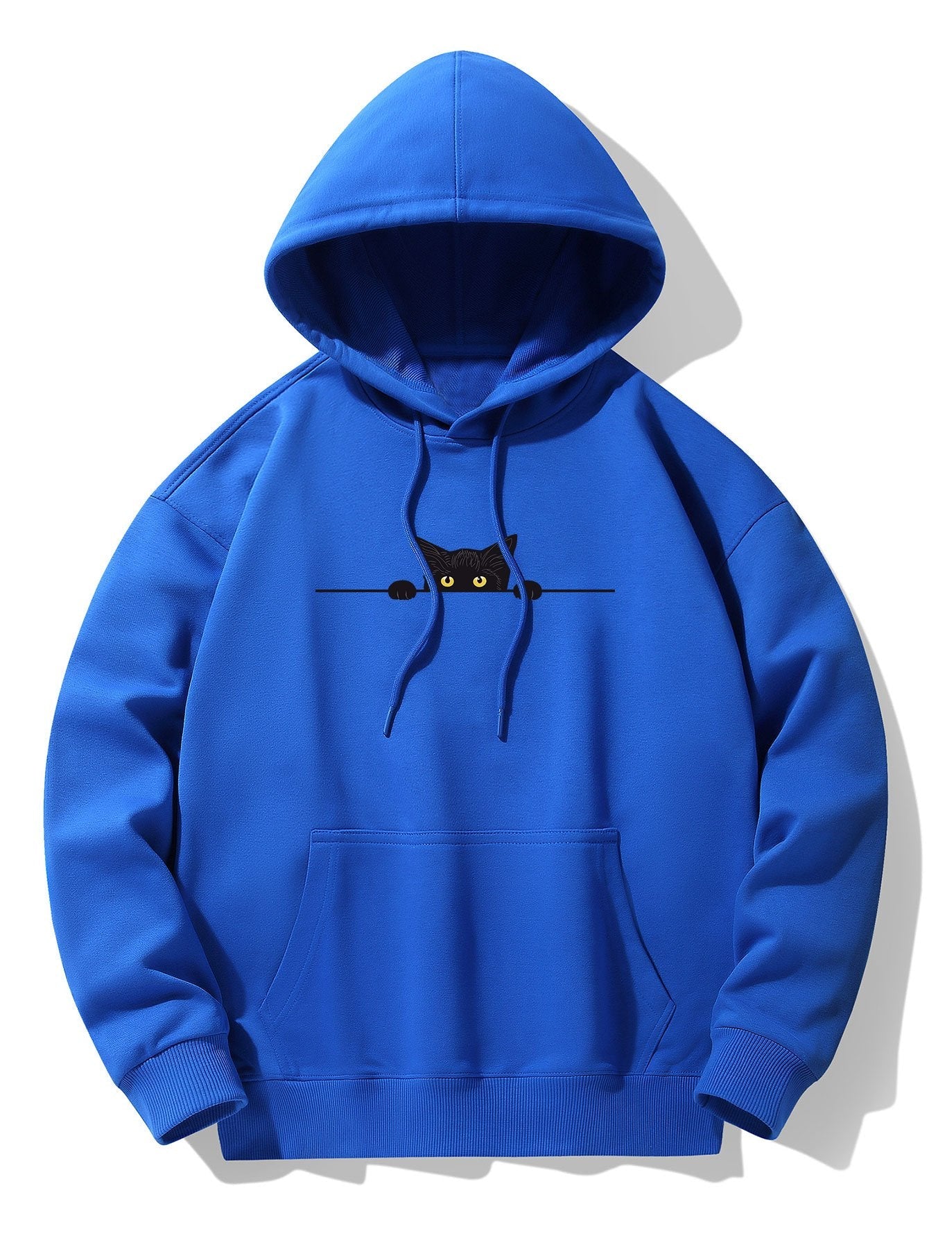 OTTAVIANO Black Cat Drop Hoodie