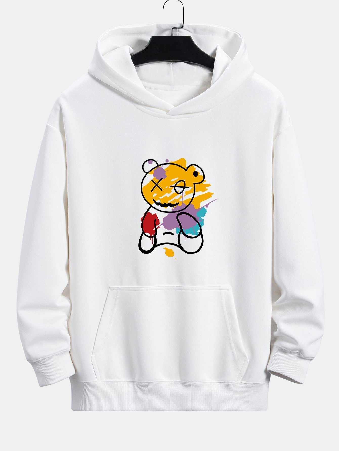 OTTAVIANO Graffiti Bear Hoodie