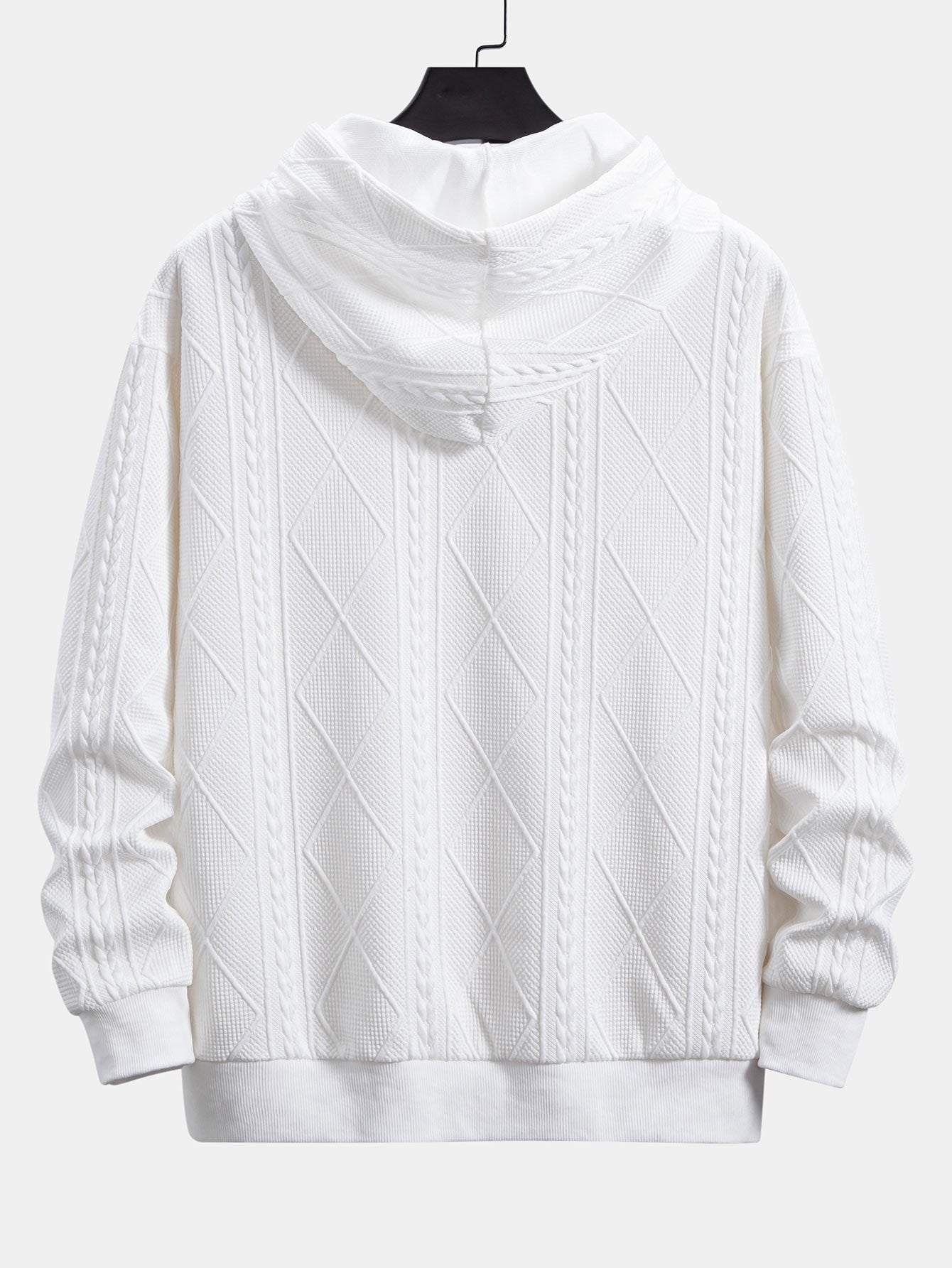 OTTAVIANO Geometric Hoodie