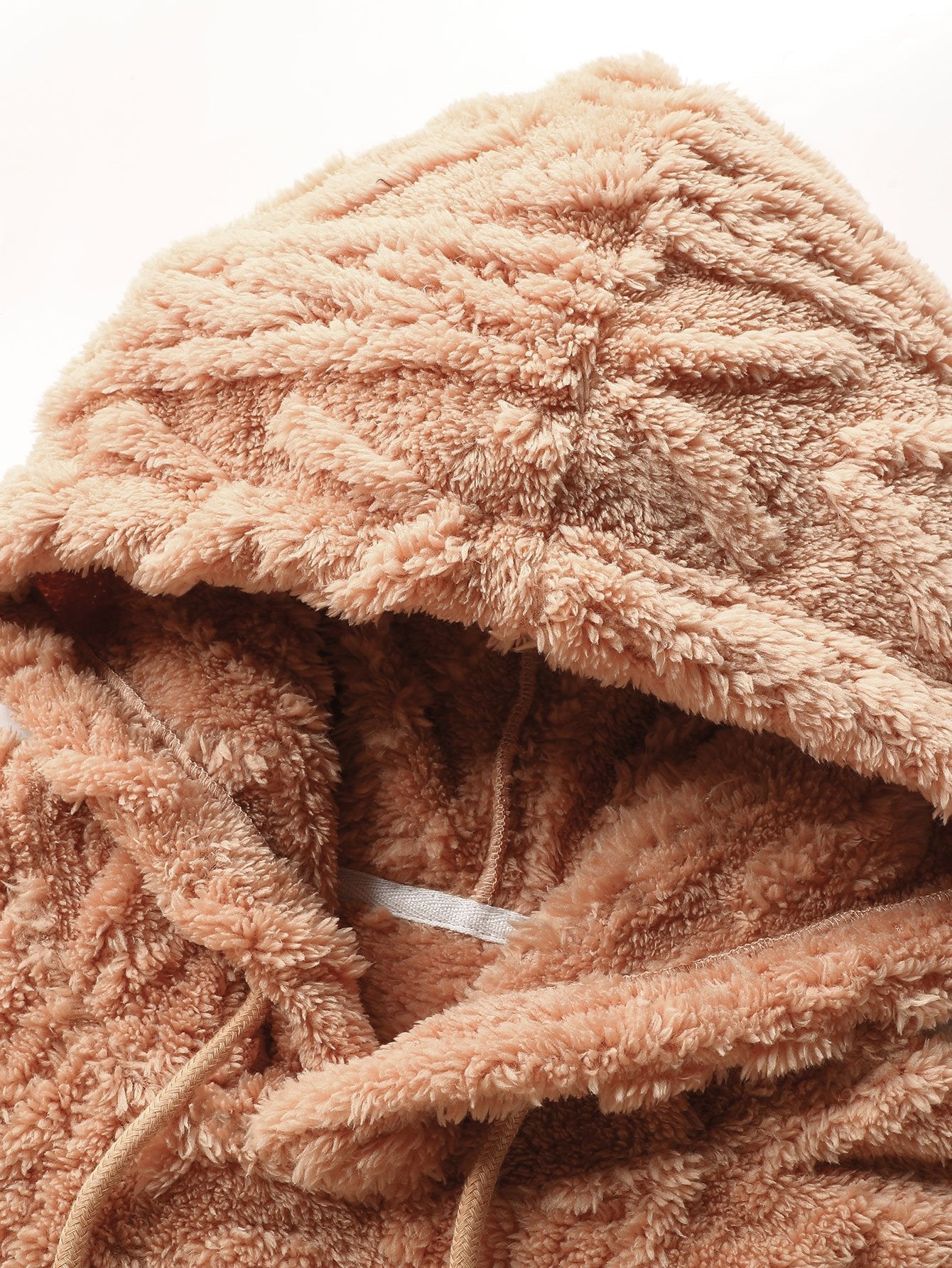 VARENO Geometric Jacquard Hoodie