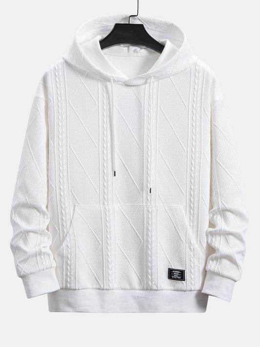 OTTAVIANO Geometric Hoodie