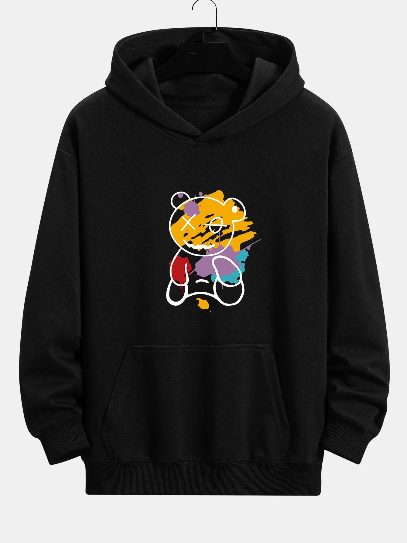 OTTAVIANO Graffiti Bear Hoodie