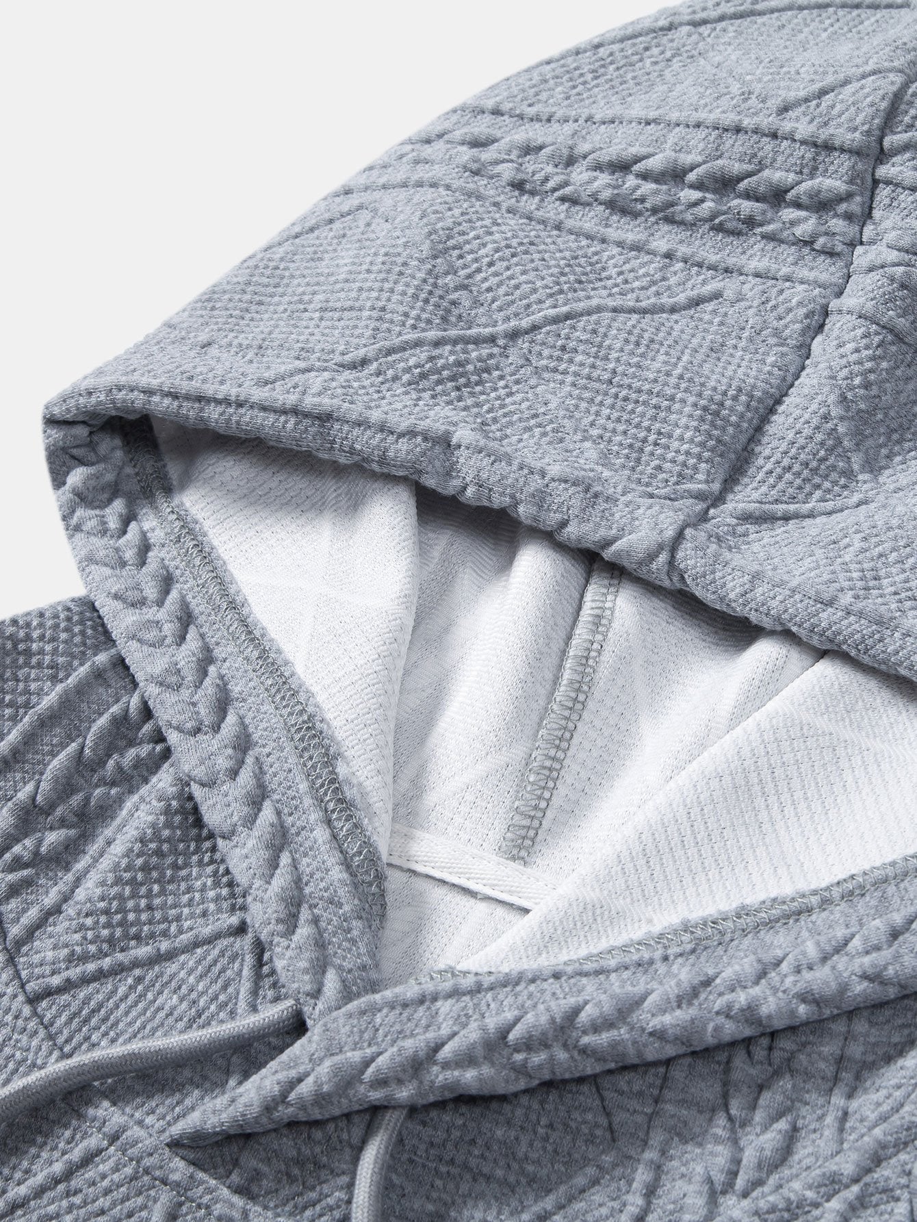 OTTAVIANO Geometric Hoodie