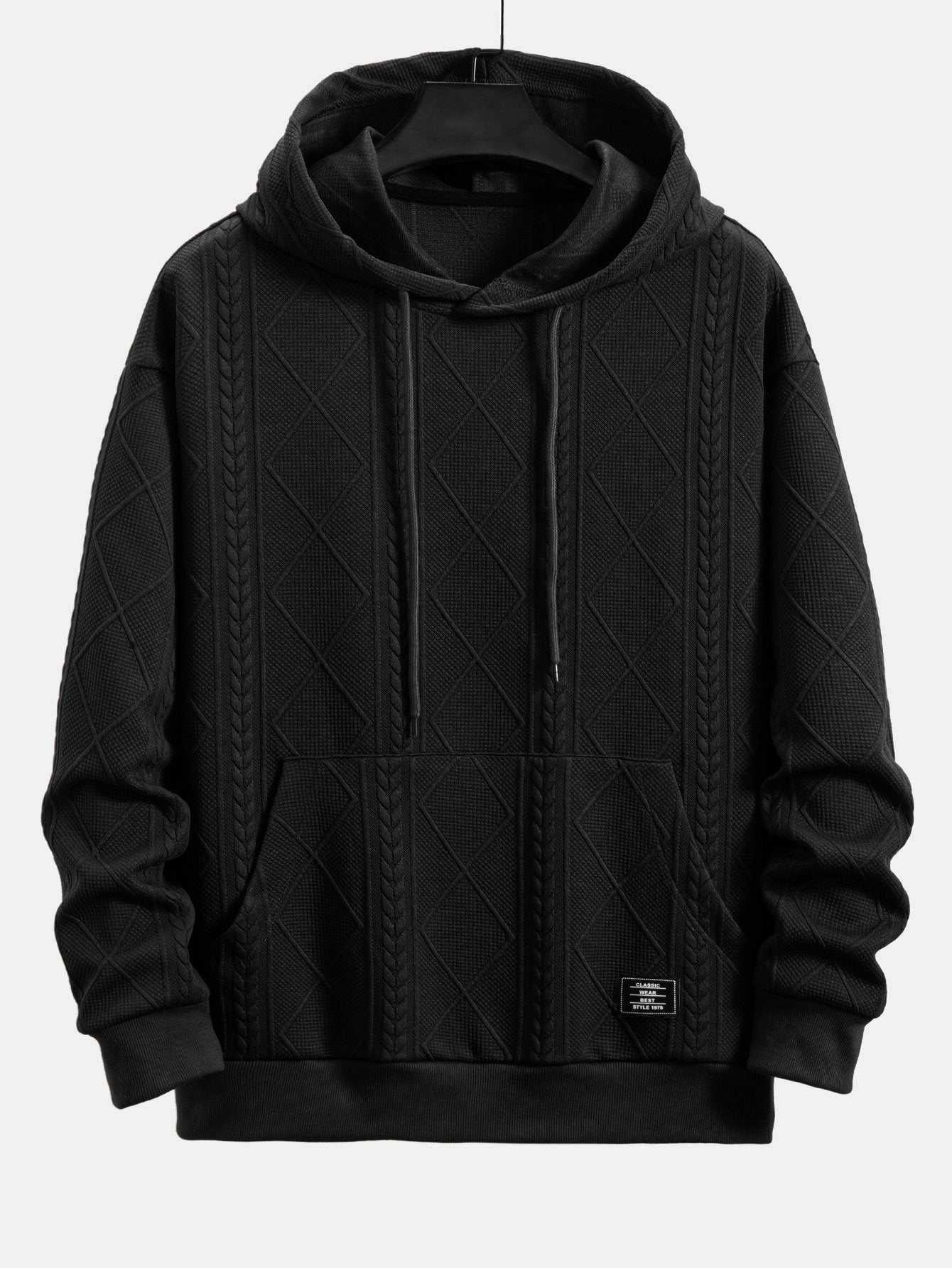 OTTAVIANO Geometric Hoodie