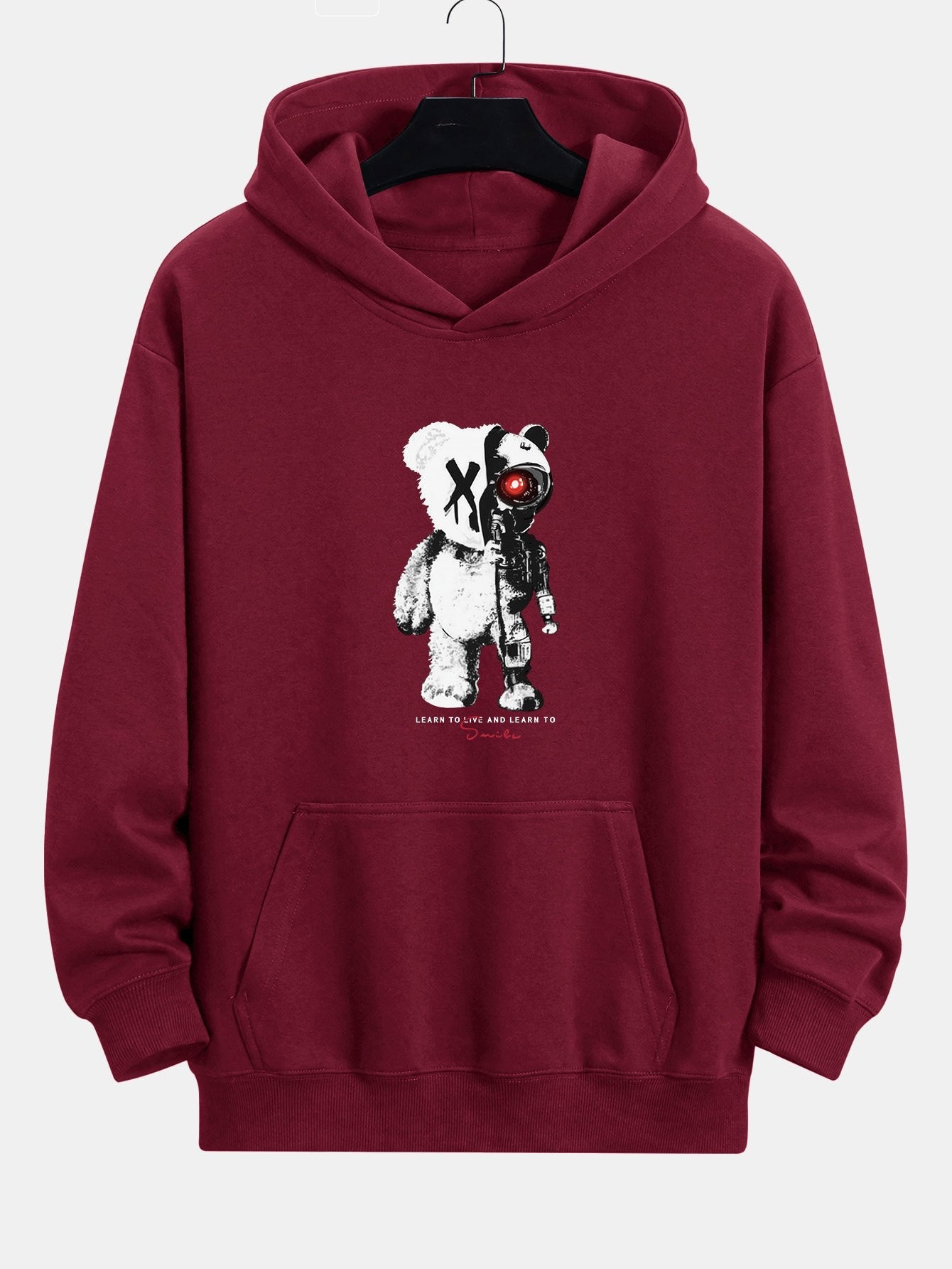 OTTAVIANO Robot Bear Hoodie