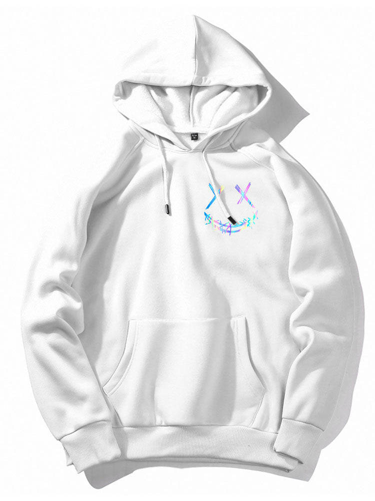 OTTAVIANO Gradient Smiley Hoodie