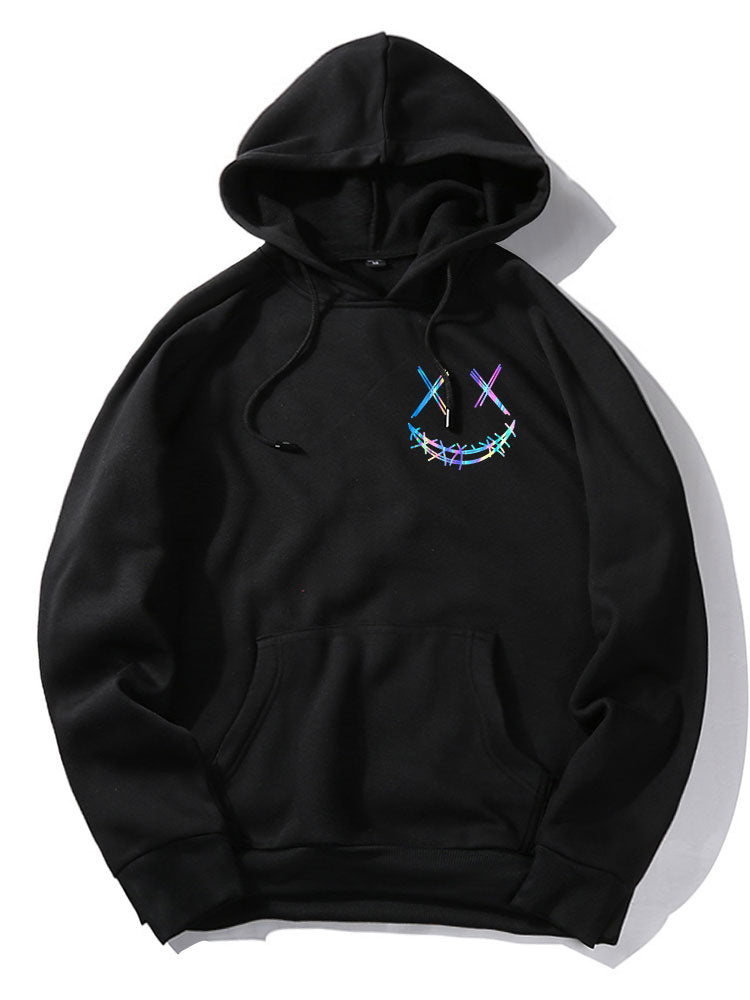 OTTAVIANO Gradient Smiley Hoodie
